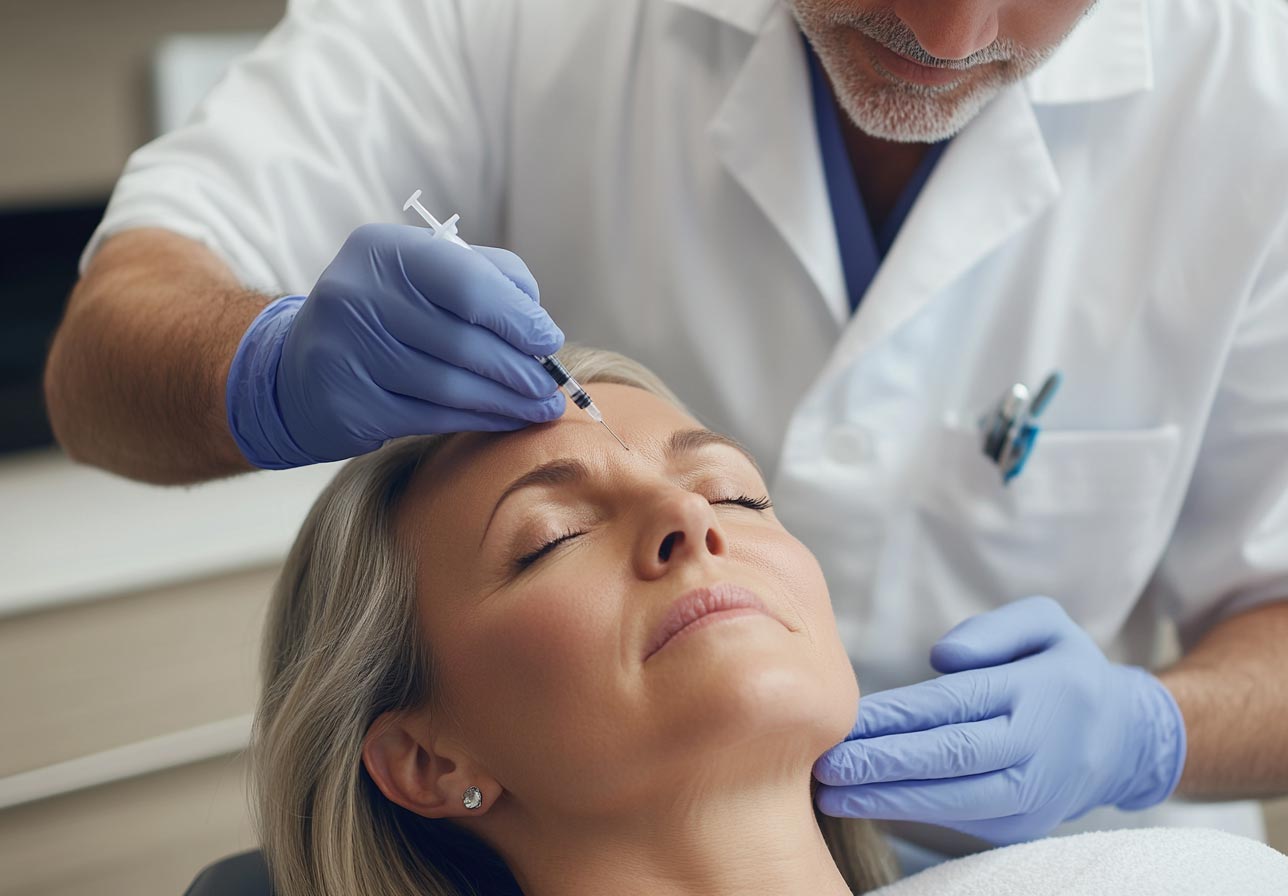 Injection toxine botulique